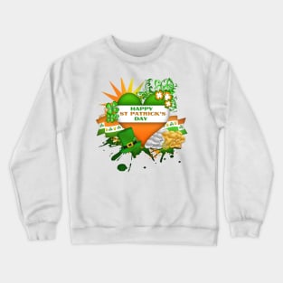 Happy St Patrick's Day Crewneck Sweatshirt